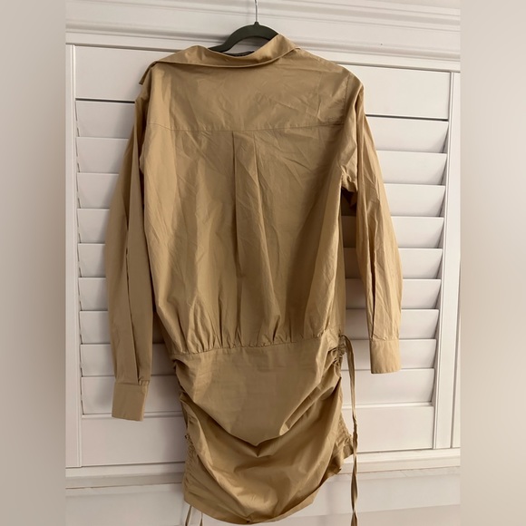 Lioness The Cult Mini Dress in Camel - Picture 4 of 5